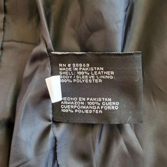 Womens 100% Black Leather Jacket  Asymmetrical Zip Moto Jacket Quilted - Picture 10 of 10